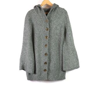 PrAna Willow Duster Hooded Sweater Cardigan Large